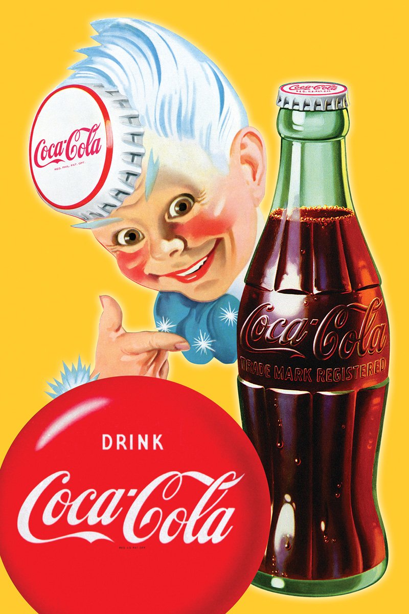 コカ・コーラ　AQUARIUSポスター Amazon.com: AQUARIUS Coca-Cola Sprite Poster Print, 24 by 36
